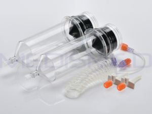 SDS-CTP-SCS Medrad 200ml/200ml Syringes for Stellant CT Dual Head Power Injectors