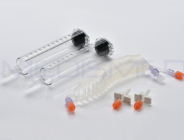 317602 Medtron Accutron MR Dual Injector 65ml/65ml Front Load Syringes