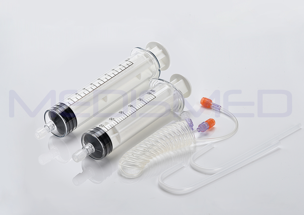 Nemoto Dual Shot Alpha 7 Contrast Medium Injector Syringes for CT