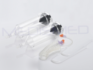 200ml/200ml Single-use Syringes for Shenzhen Seacrown Zenith-C22 CT Contrast-Enhanced Injectors