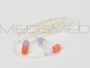 CT 1500mm (60 inch) Low Pressure Spiral Y Tubing with Dual Check Valve