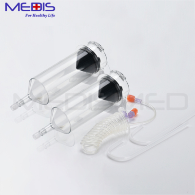Medis Medical Disposable Sinomdt Sinopower-D 200ml/200ml CT Scanning Syringes Kits