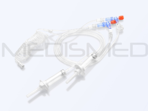 12 Hours CT MRI Contrast Media Injectors Transfer Set with Dual Head