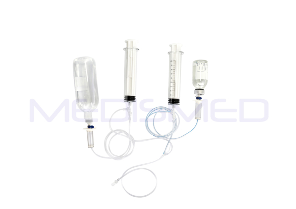 Nemoto Dual shot 100ml Contrast Injector with 12hrs Transfer Set